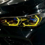 BMW X5/X6 G05/G06 2019-2023 - Keltaiset DRL-valot (Laser) RayLights™