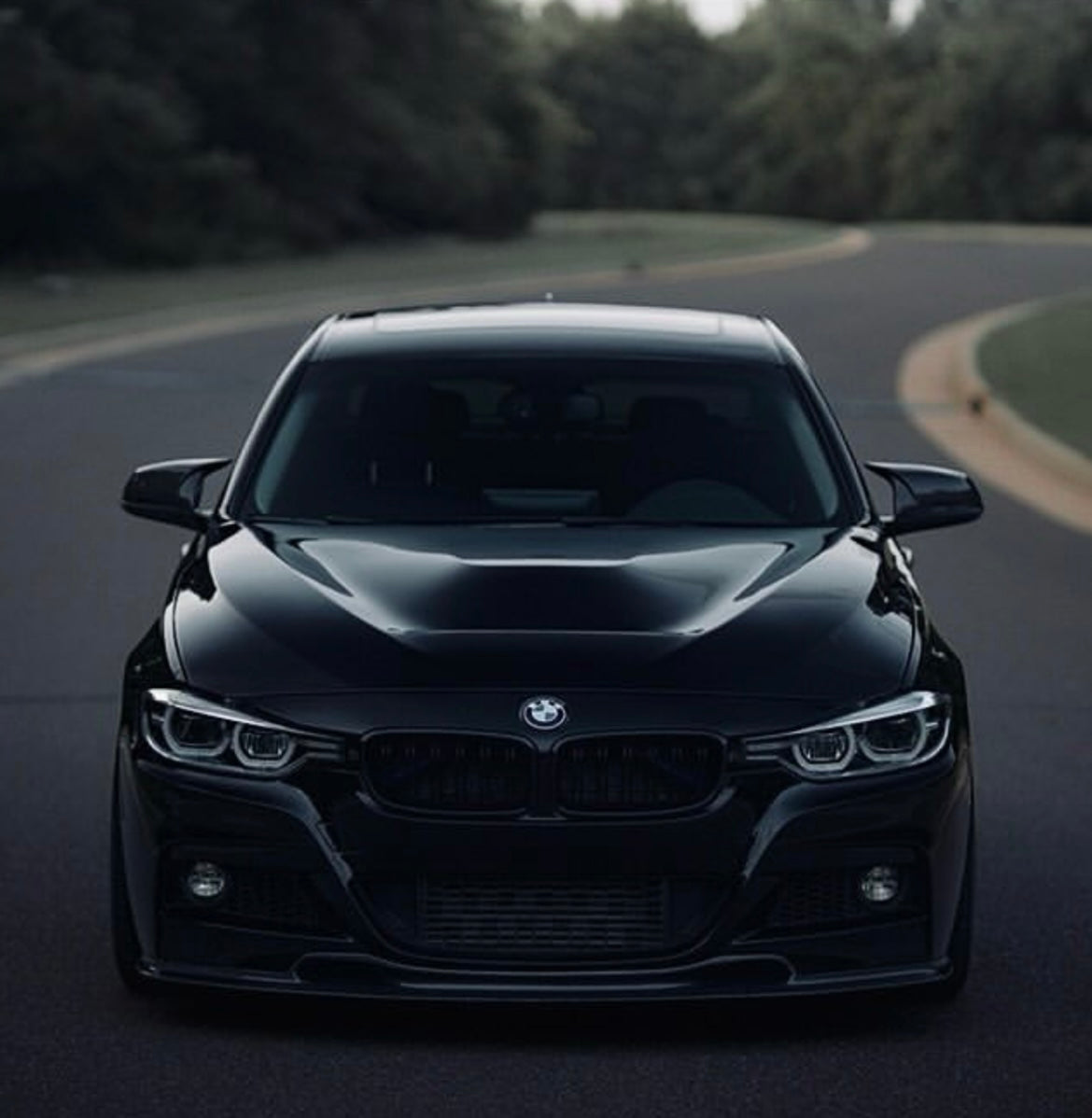 BMW F-sarja peilinkuoret musta M-performance