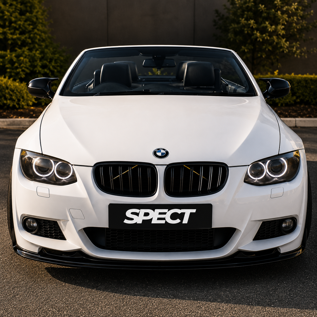 BMW E92/E93 LCI 2011-2013 - M-tech etuspoileri kiiltävän musta