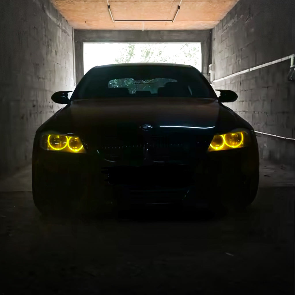 BMW E90/E91 LCI keltaiset DRL valot