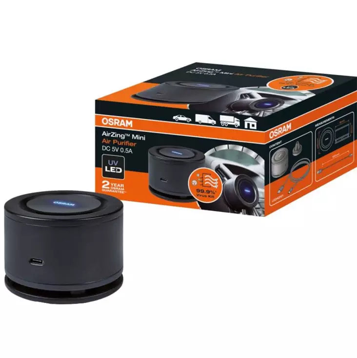 Osram AirZing Ilmanpuhdistin UV USB-C 99,9%