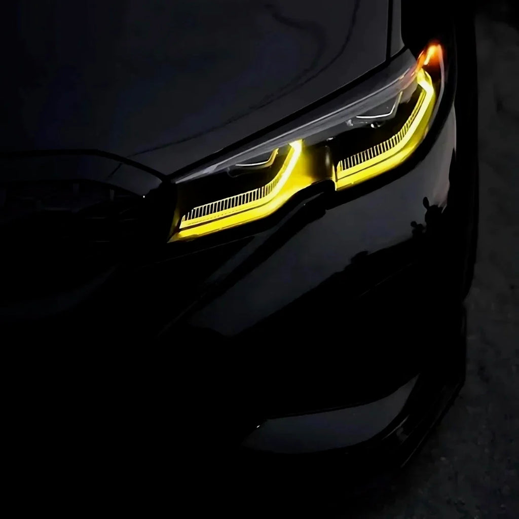 BMW G20 G21 yellow DRL sarja Laser RayLights™