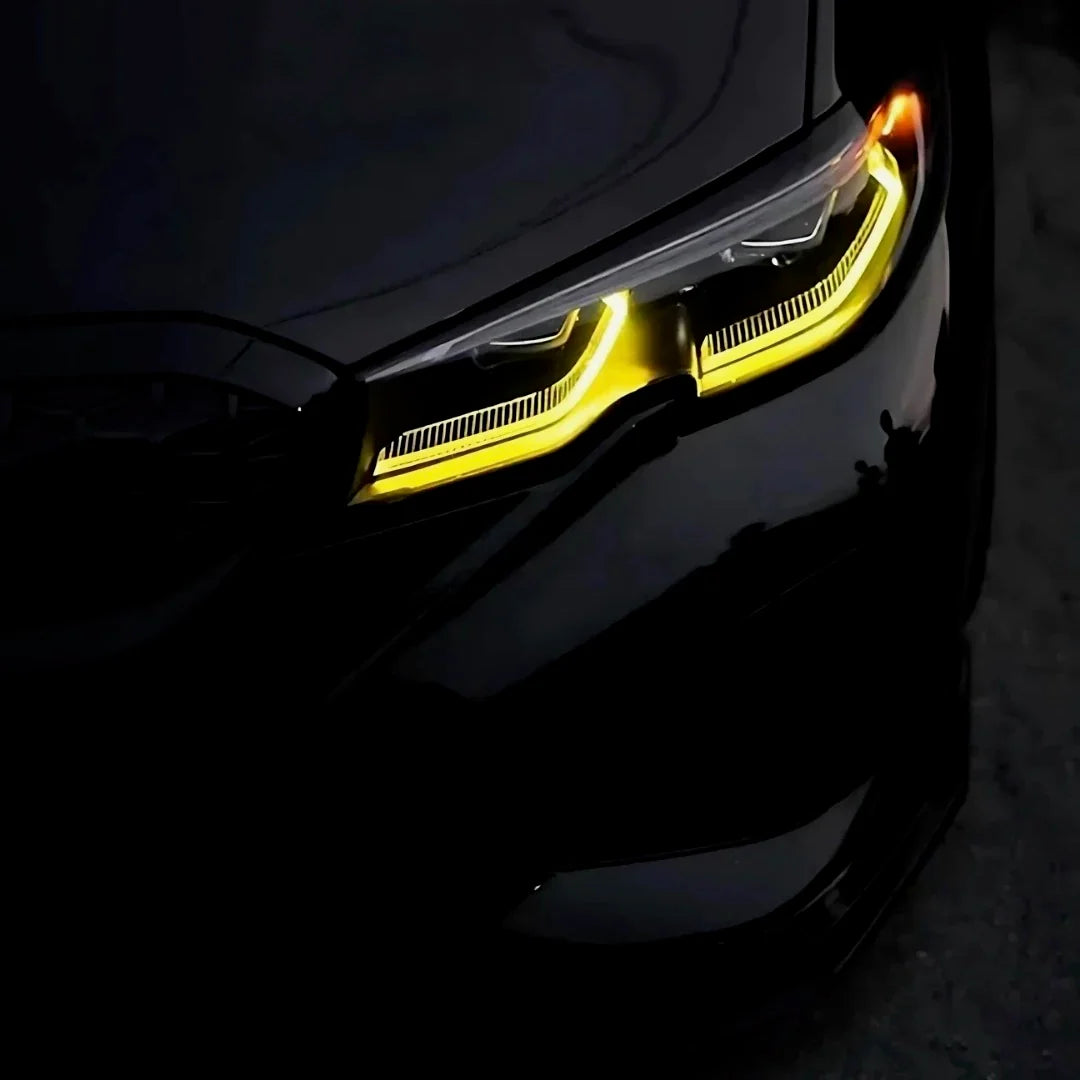 BMW G20 G21 yellow DRL sarja Laser RayLights™