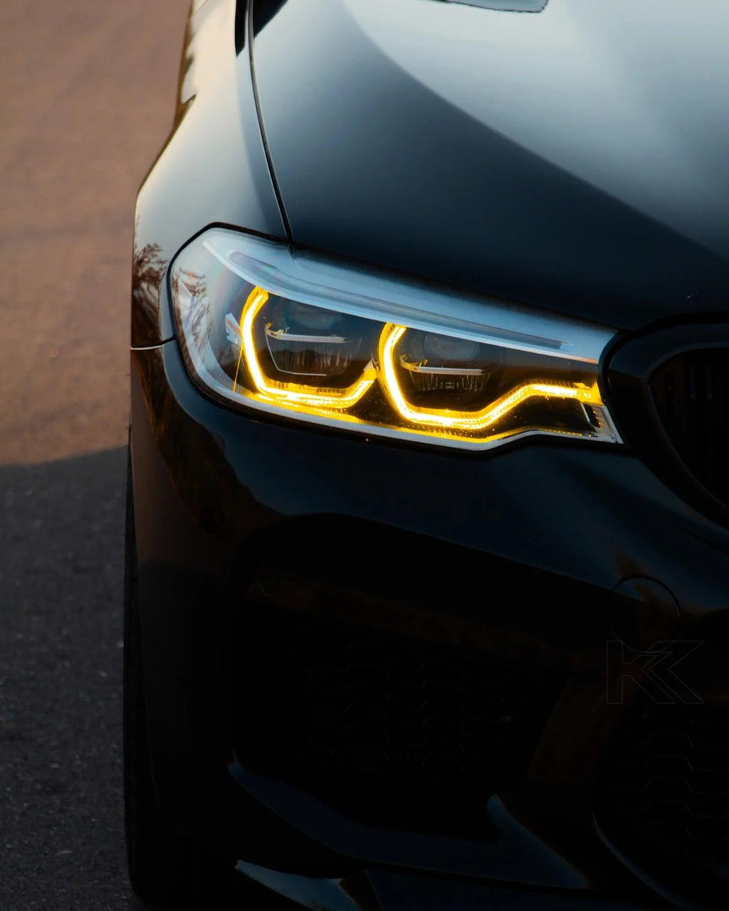 BMW G30 G31 F90 5-Sarja keltaiset DRL 2017-2020 RayLights™