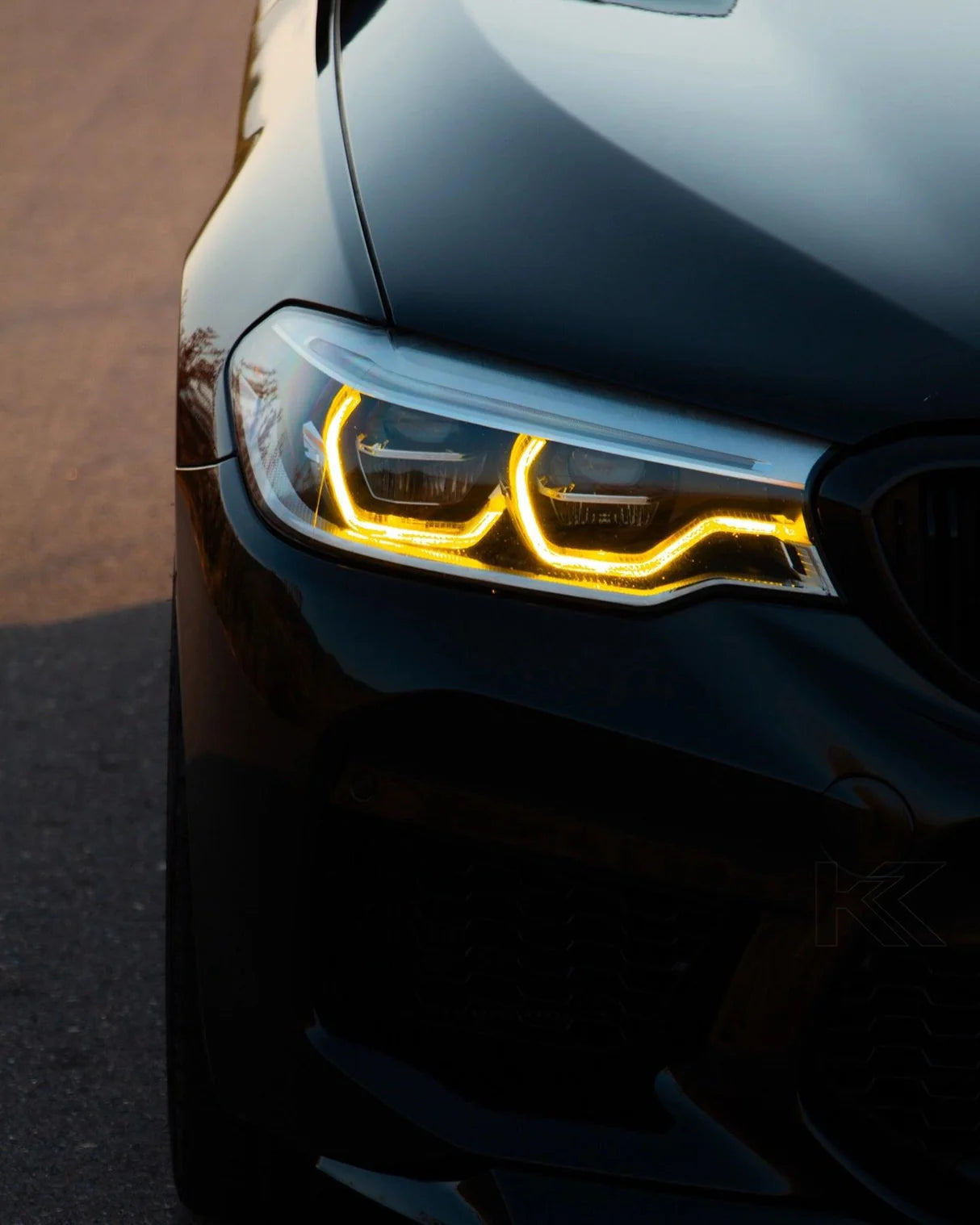 BMW G30 G31 F90 5-Sarja keltaiset DRL 2017-2020 RayLights™