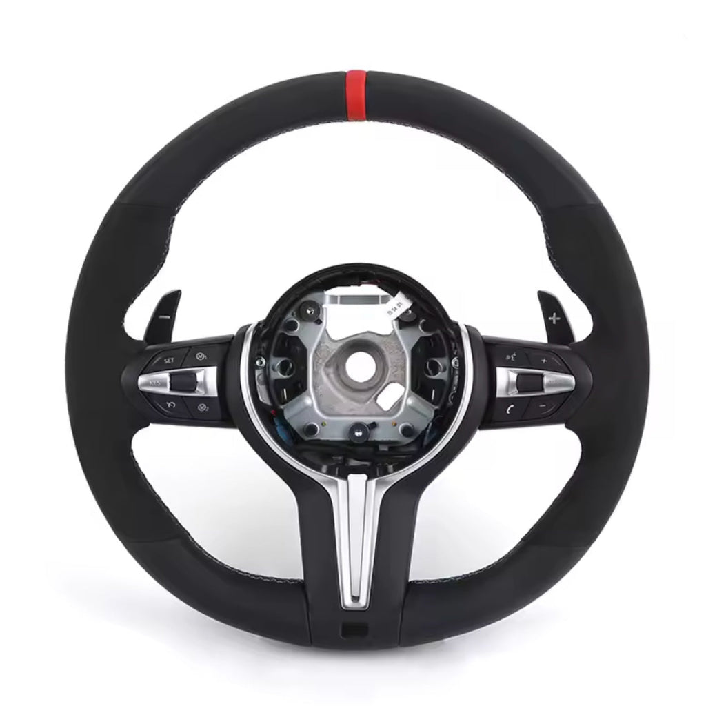 BMW F-sarja ratti alcantara/nahka punainen