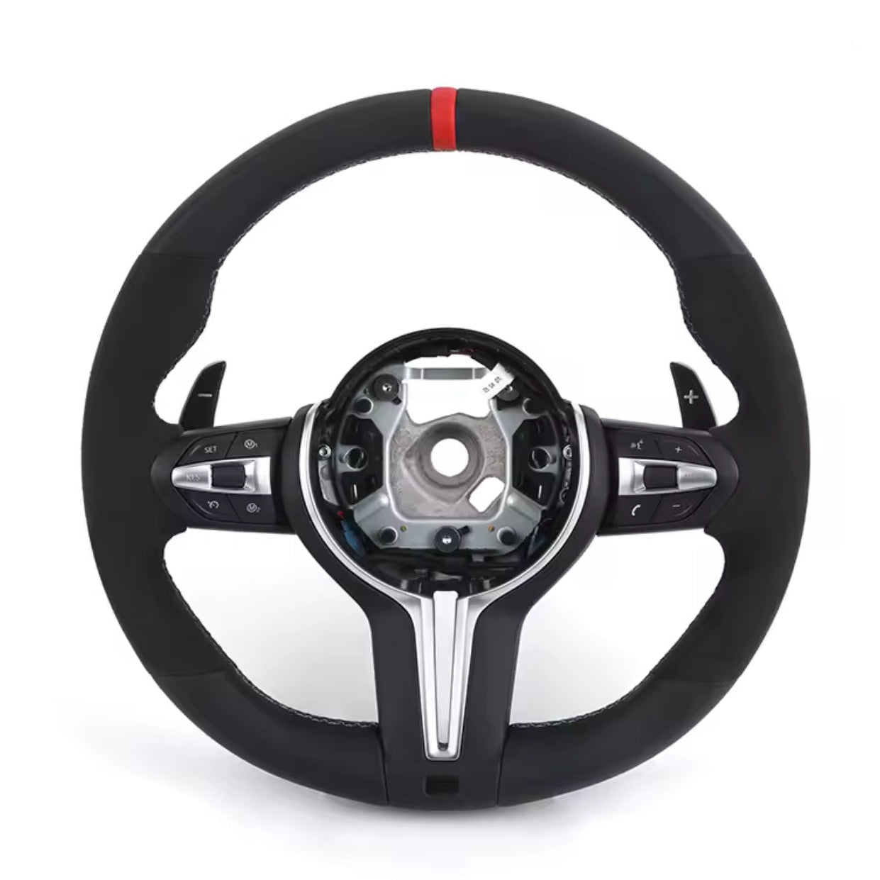 BMW F-sarja ratti alcantara/nahka punainen