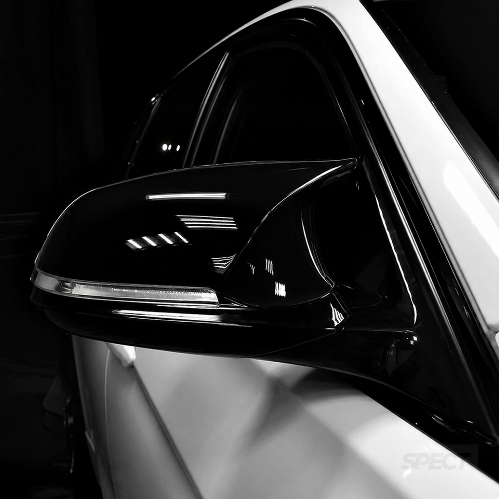 M-Style peilit V2 kiiltävän musta - BMW F20/F21/F22/F30/F32/F87 (2012-2019)