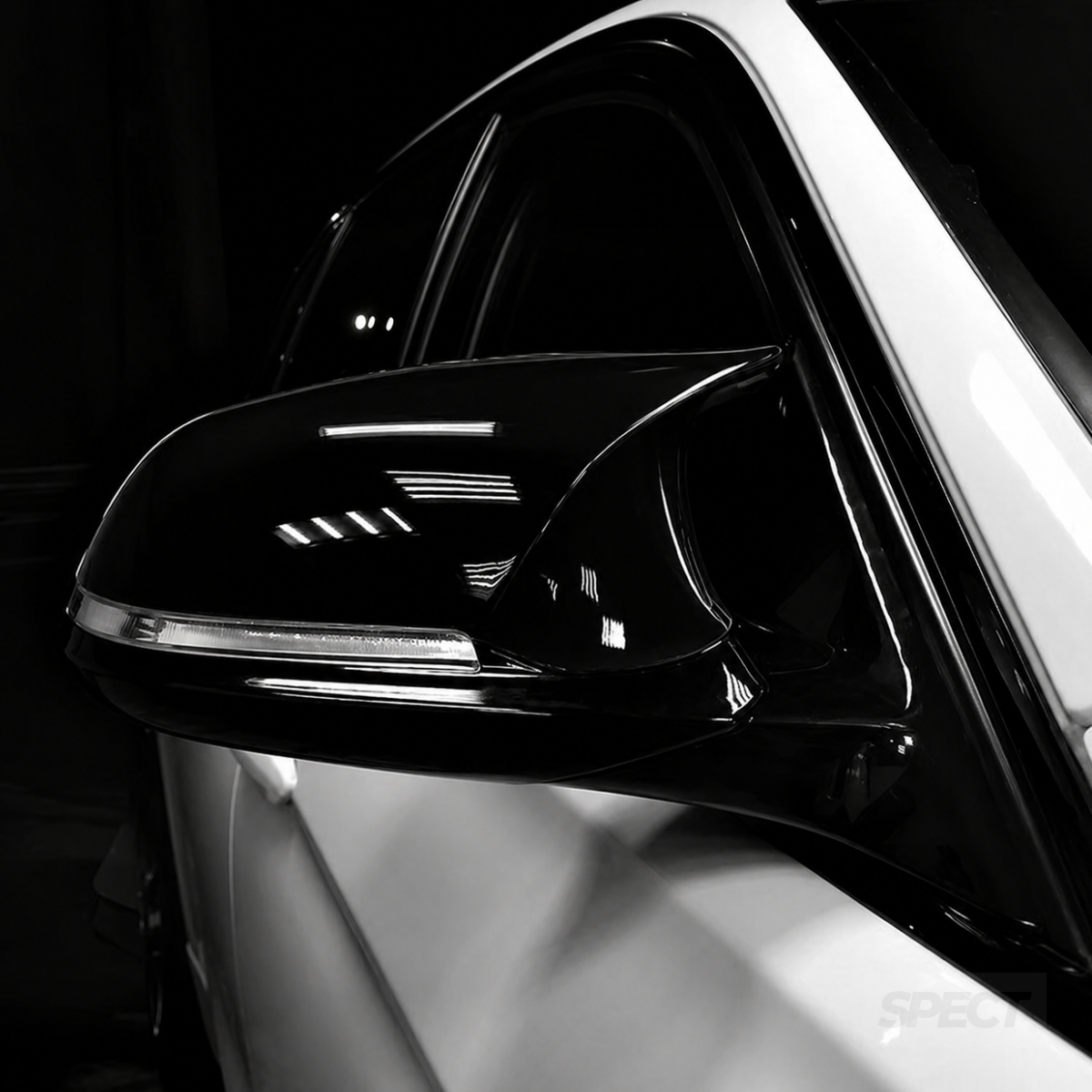 M-Style peilit V2 kiiltävän musta - BMW F20/F21/F22/F30/F32/F87 (2012-2019)