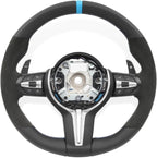 BMW F-sarja ratti alcantara/nahka sininen