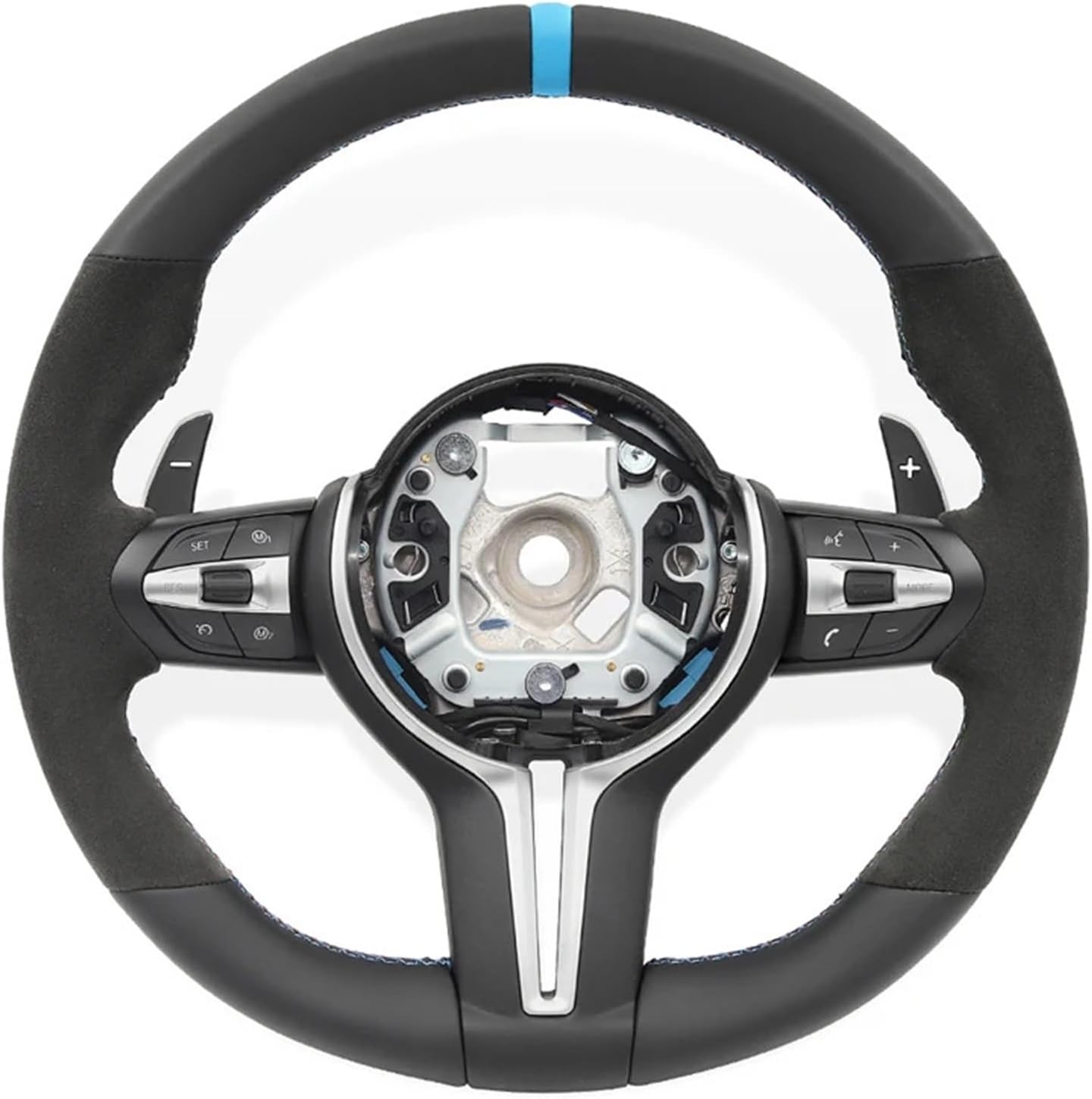 BMW F-sarja ratti alcantara/nahka sininen