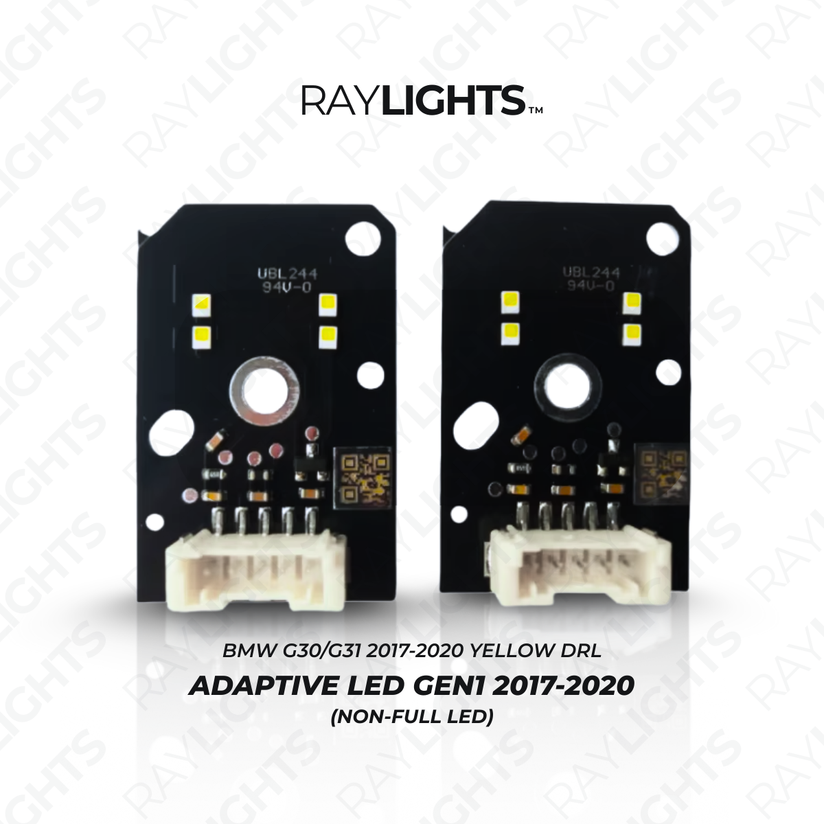 BMW G30/G31 (2017-2020) - Keltaiset DRL-valot GEN1 RayLights