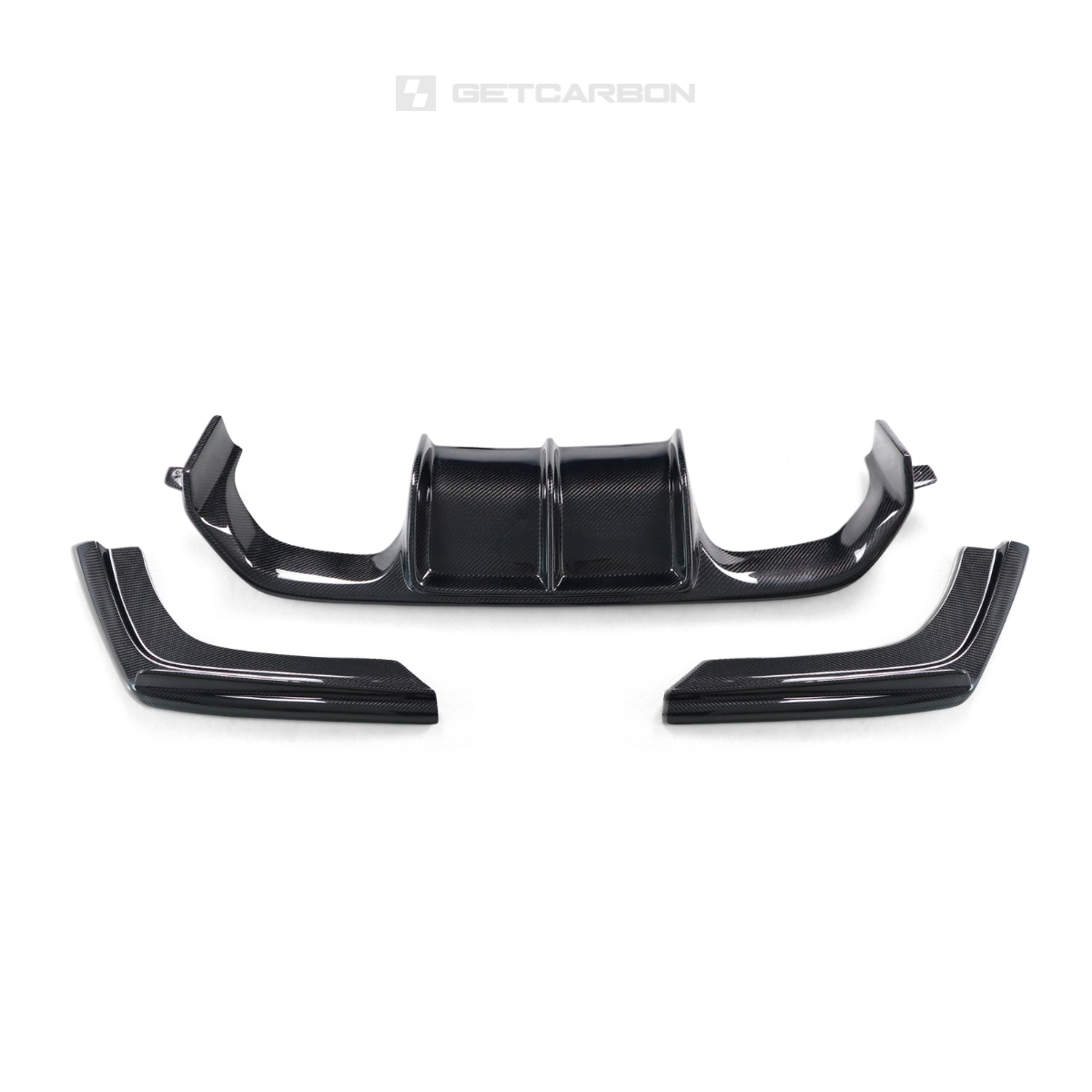 BMW F80 M3 F82/F83 M4 - V-Style Hiilikuitu Diffusori GetCarbon