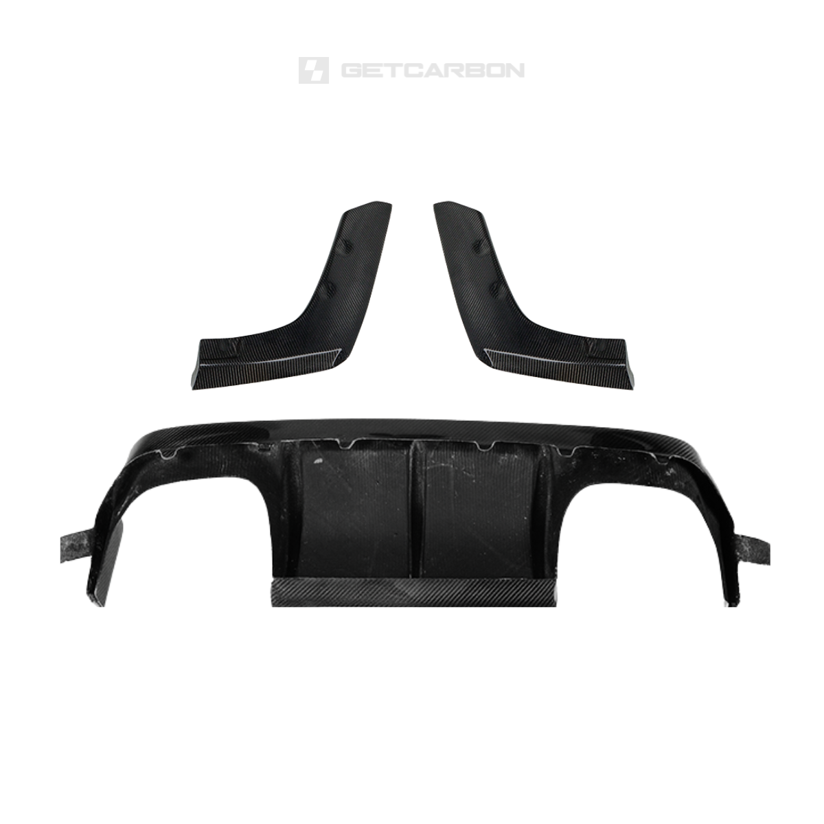 BMW F80 M3 F82/F83 M4 - V-Style Hiilikuitu Diffusori GetCarbon