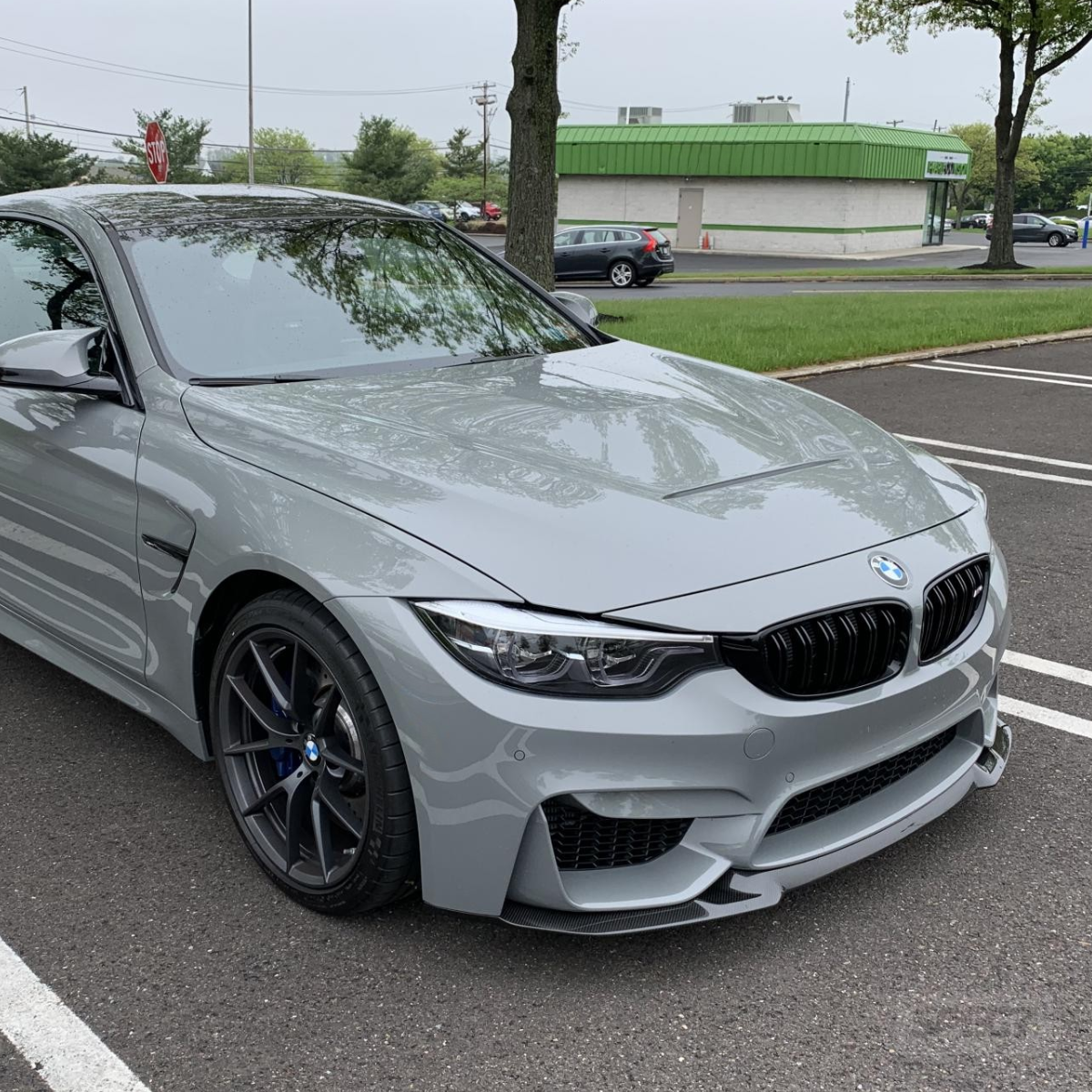 BMW M3 F80/F82/F83 M4 - CS hiilikuitu etuspoileri GetCarbon