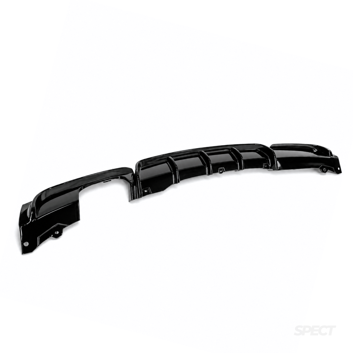 BMW F30/F31 - M-Performance diffuseri kiiltävän musta yhdellä ulostulolla