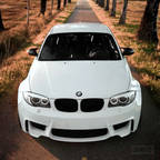 BMW E90/E92/E81/E82/E87 2005-2009 - Peilinkuoret M3-look kiiltävän musta