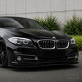 BMW F10/F11 LCI 2014-2017 - Etuspoileri kiiltävän musta Base