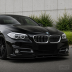 BMW F10/F11 LCI 2014-2017 - Etuspoileri kiiltävän musta Base
