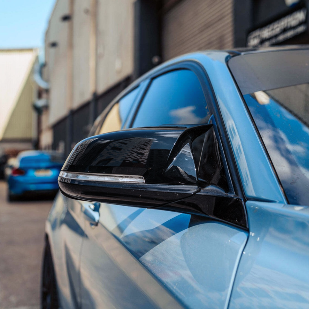 BMW F20/F21/F22/F30/F32 (2012-2019) - Peilinkuoret kiiltävän mustat M-Performance