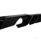 BMW F30/F31 - M-Performance diffuuseri kiiltävän musta kahdella ulostulolla