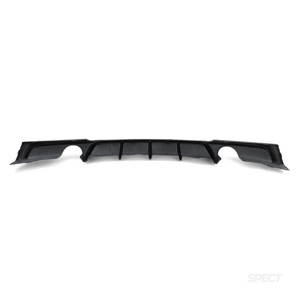 BMW F30/F31 - M-Performance diffuuseri kiiltävän musta kahdella ulostulolla