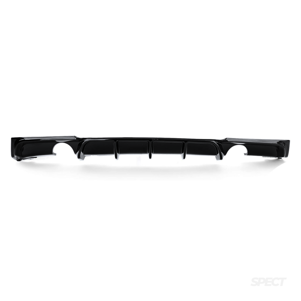 BMW F30/F31 - M-Performance diffuuseri kiiltävän musta kahdella ulostulolla