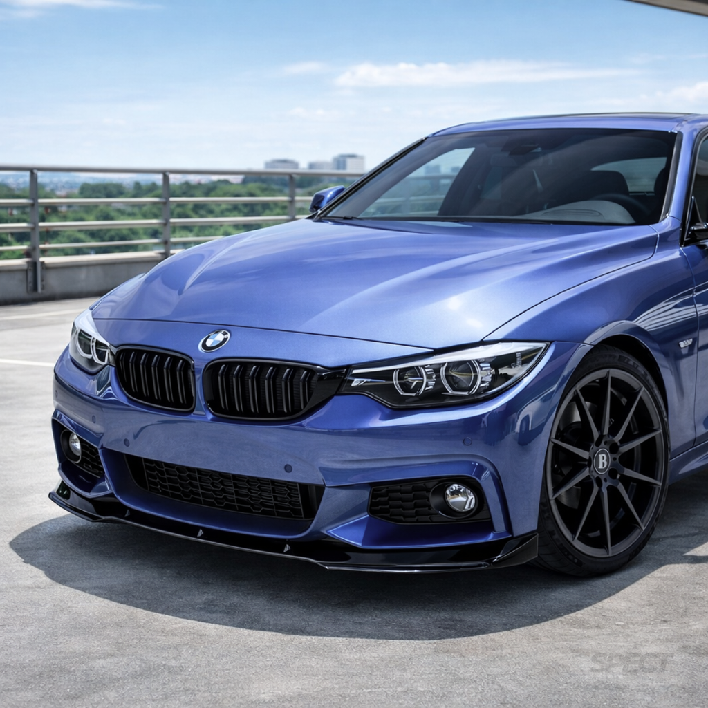 BMW F32/F33/F36 - M-sport puskuriin etuspoileri