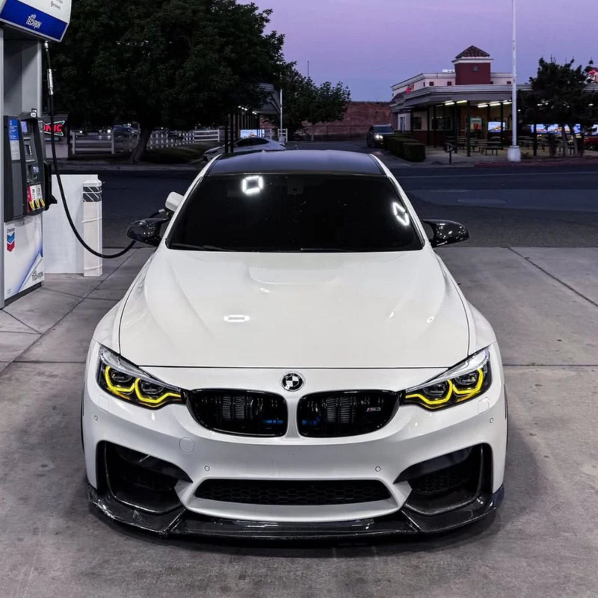 BMW F32/F80/F82 LCI - Keltaiset DRL-moduulit LED RayLights™