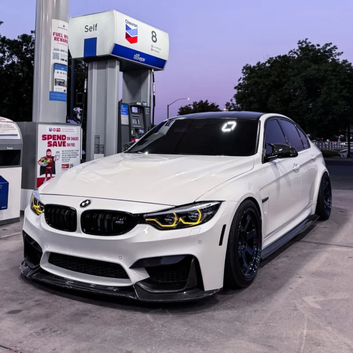 BMW F32/F80/F82 LCI - Keltaiset DRL-moduulit LED RayLights™