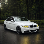 BMW E90/E92/E60/E87 E-sarja - DRL valot amber Angel Eyes valot (xenon)