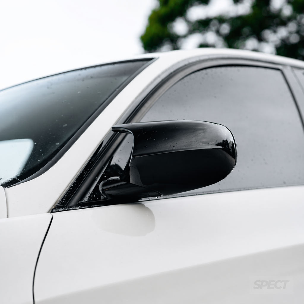 BMW E90/E91/E92/E93 LCI 2009-2013 - Peilinkuoret M3-look kiiltävän musta