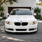 BMW E92/E93 2006-2013 - Etuspoileri kiiltävän musta Base