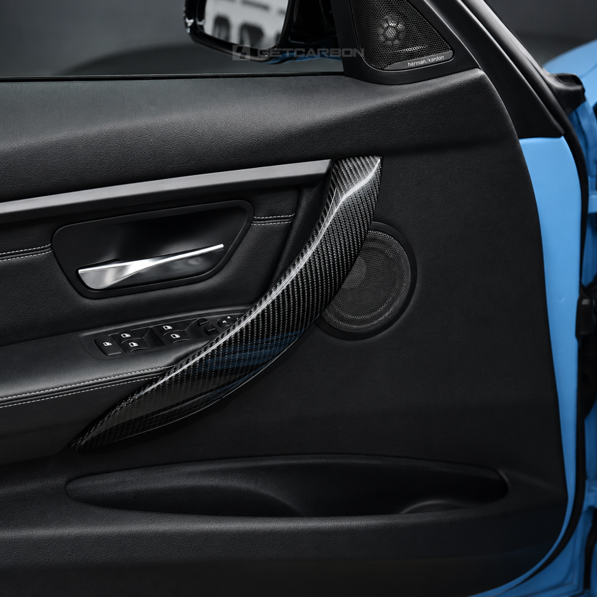 BMW F30/F32/F80 - Hiilikuitu ovenkahvat GetCarbon