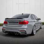 BMW F80 M3 F82/F83 M4 - V-Style Hiilikuitu Diffusori GetCarbon