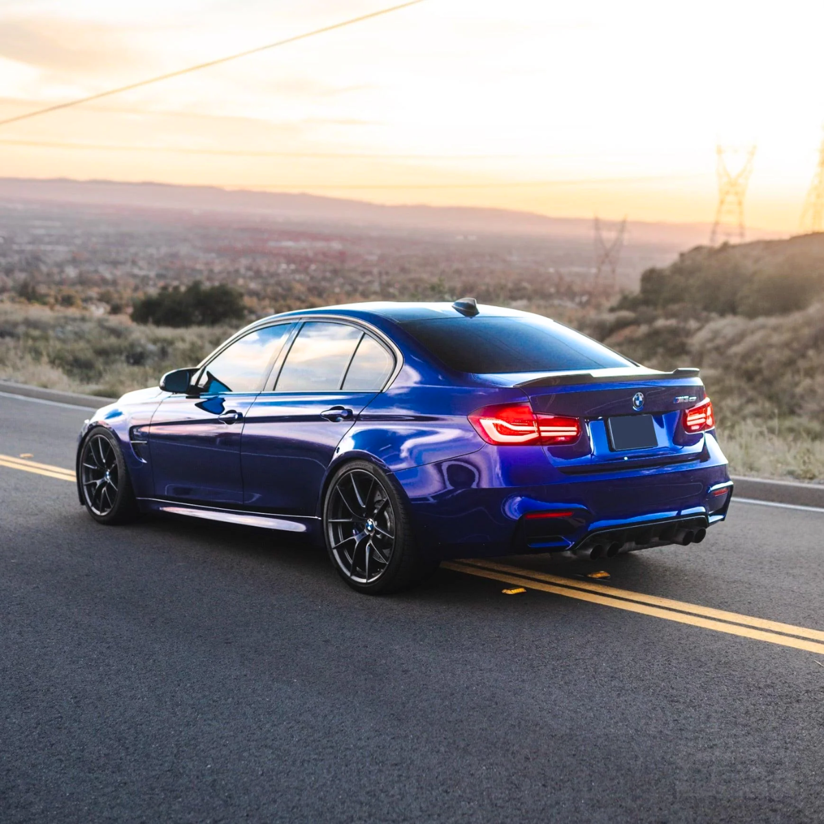 BMW F30/F80 M3 - CS Hiilikuitu takaspoileri GetCarbon