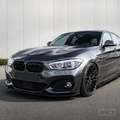 BMW F20/F21 2015-2019 - Etuspoileri kiiltävän musta M-sport