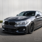 BMW F20/F21 2015-2019 - Etuspoileri kiiltävän musta M-sport