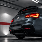 BMW F20/F21 2012-2019 - Takaspoileri kiiltävän musta Hatchback