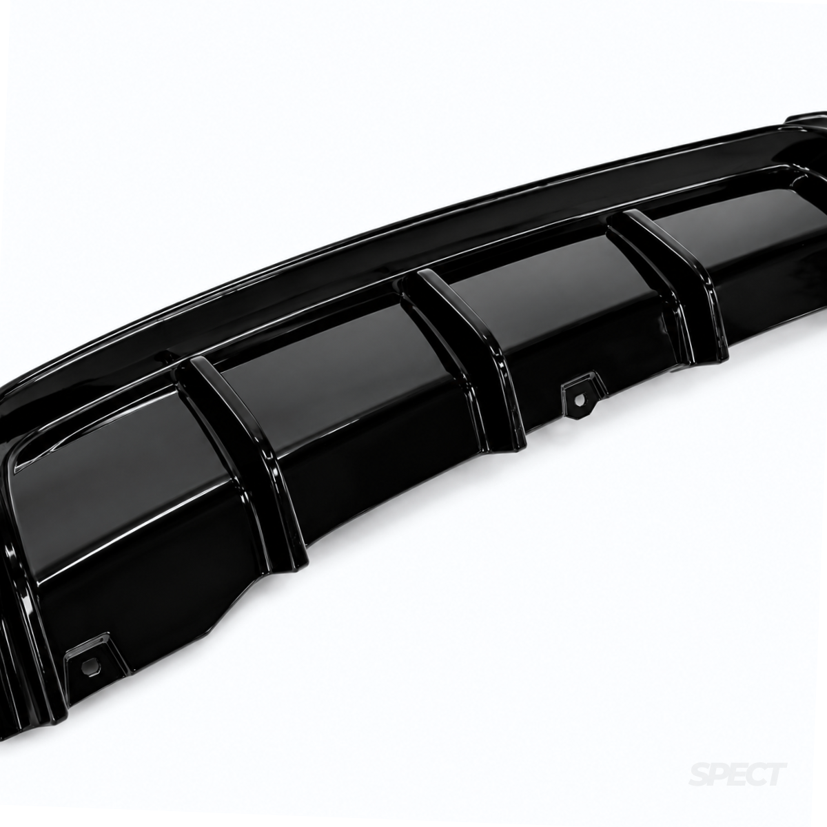 BMW F30/F31 - M-Performance diffuseri kiiltävän musta yhdellä ulostulolla