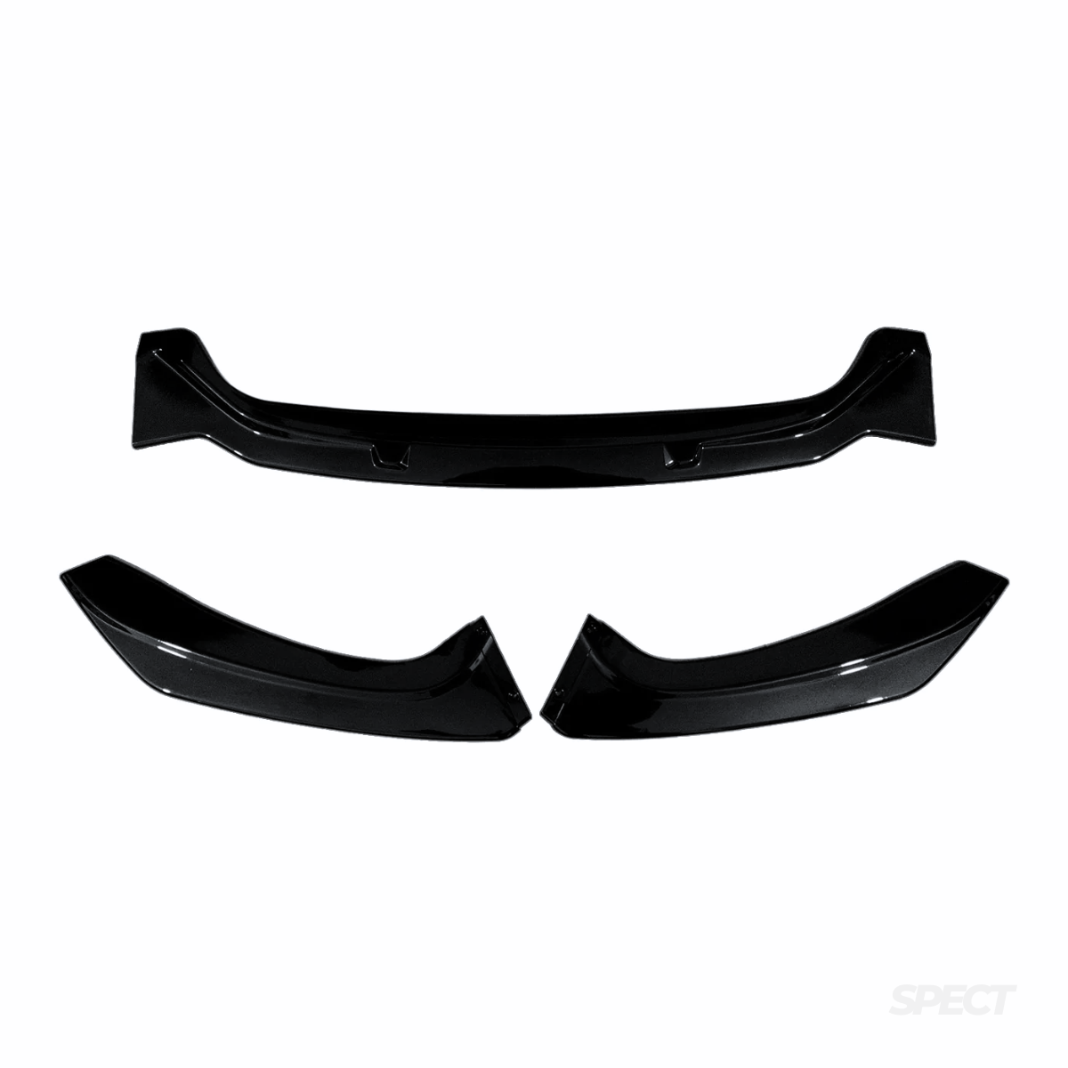 BMW F20/F21 2015-2019 - Etuspoileri kiiltävän musta M-sport