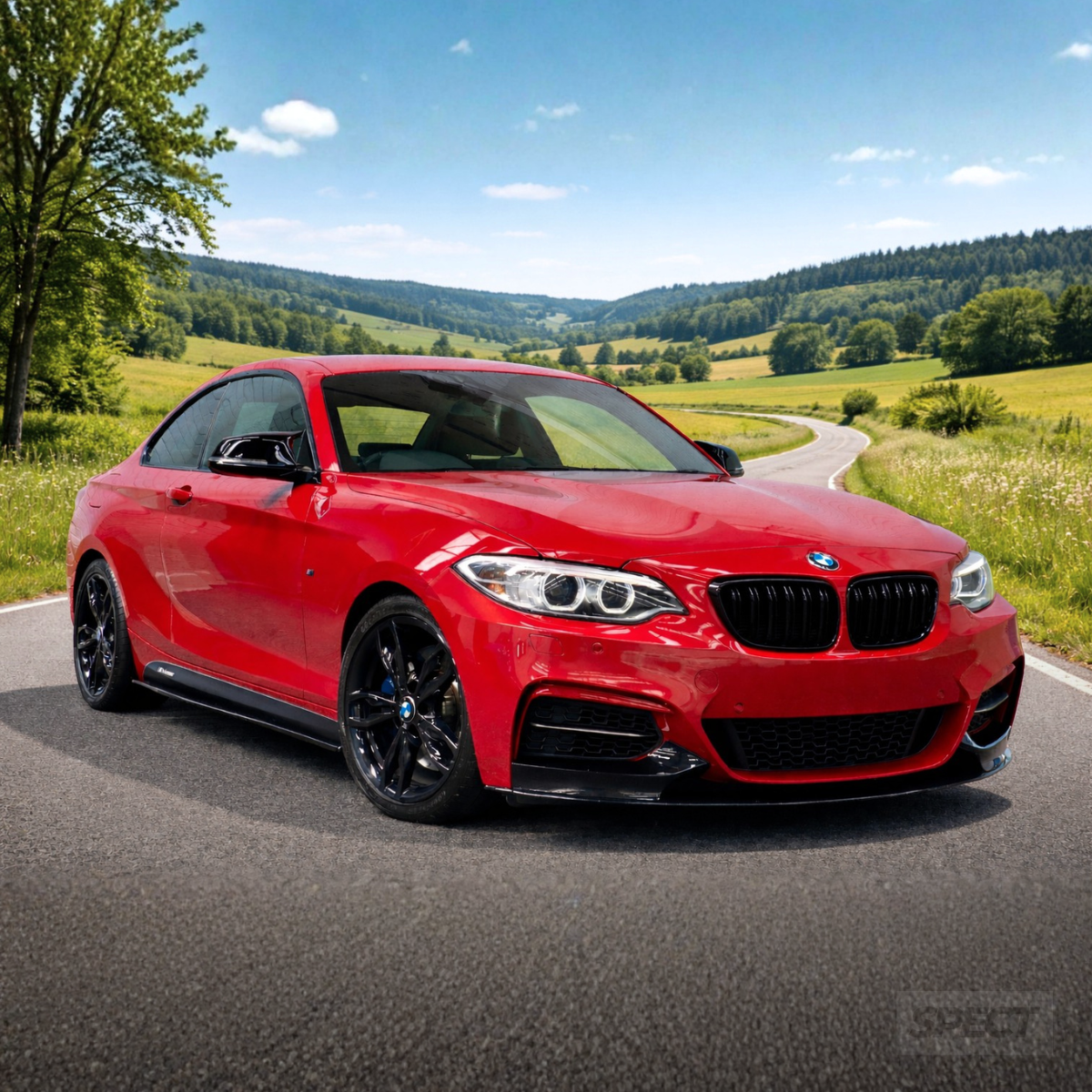 BMW F22/F23 2014-2021 - Etuspoileri M-performace style SpectParts