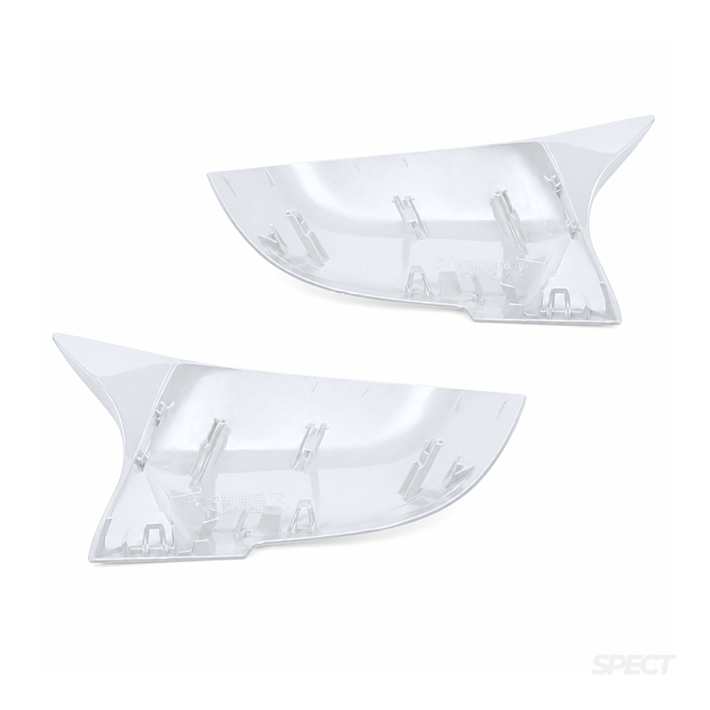 BMW F20/F21/F22/F30/F32/F87 2012-2019 - Peilinkuoret kiiltävän valkoinen M-Performance