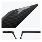 BMW F30/F31/F32 - Hiilikuitu kuvioitu sisätilan listat 2-osainen
