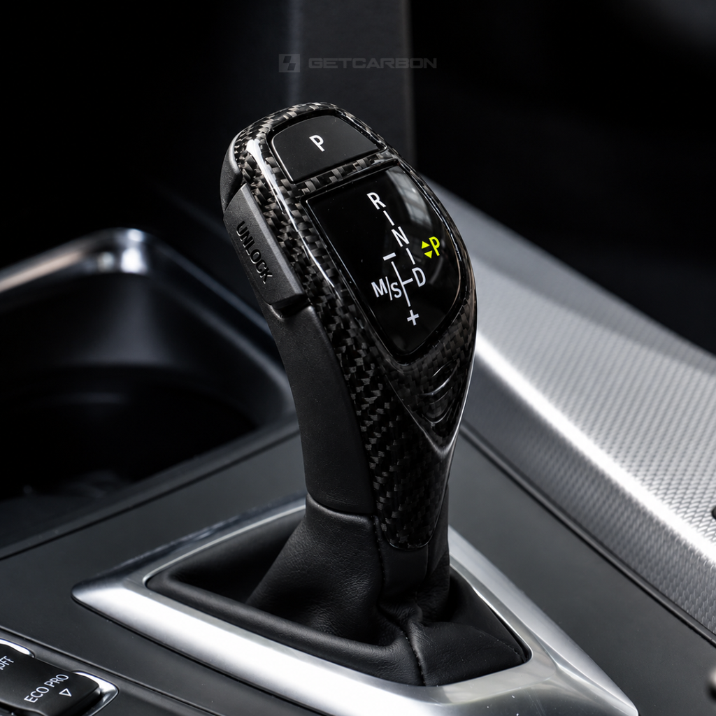 BMW F30/F32/F22/F21 - Hiilikuitu vaihdekeppi GetCarbon