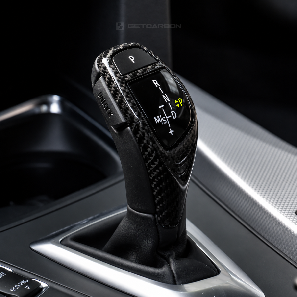 BMW F30/F32/F22/F21 - Hiilikuitu vaihdekeppi GetCarbon