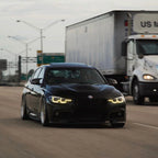 BMW F30 F31 LCI Yellow DRL CSL style