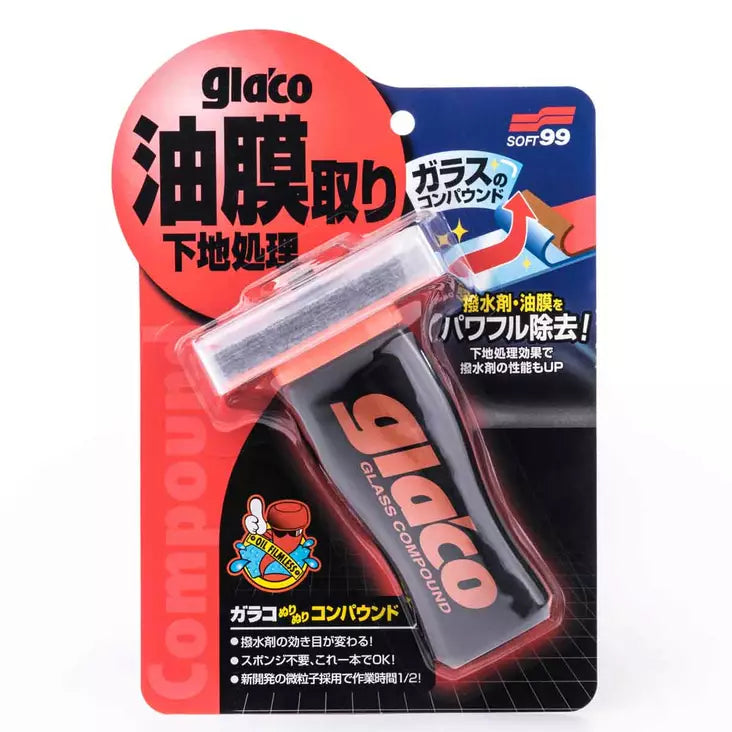 Lasinkiillotusaine Soft99 Glaco Glass Compound Roll On 100 ml