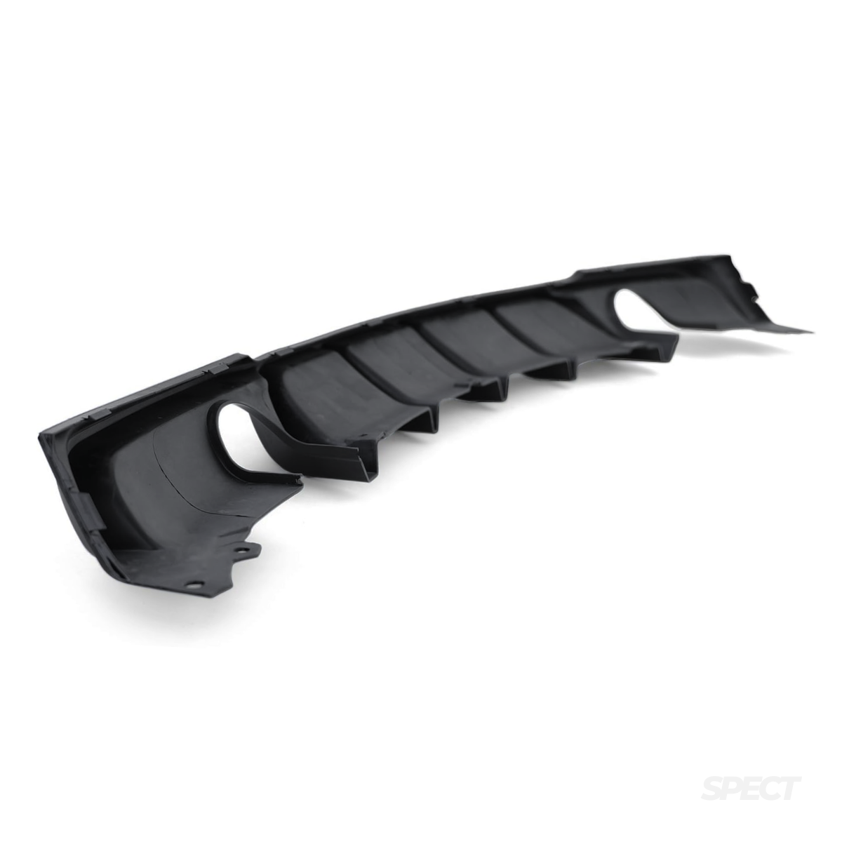 BMW F30/F31 - M-Performance diffuuseri kiiltävän musta kahdella ulostulolla