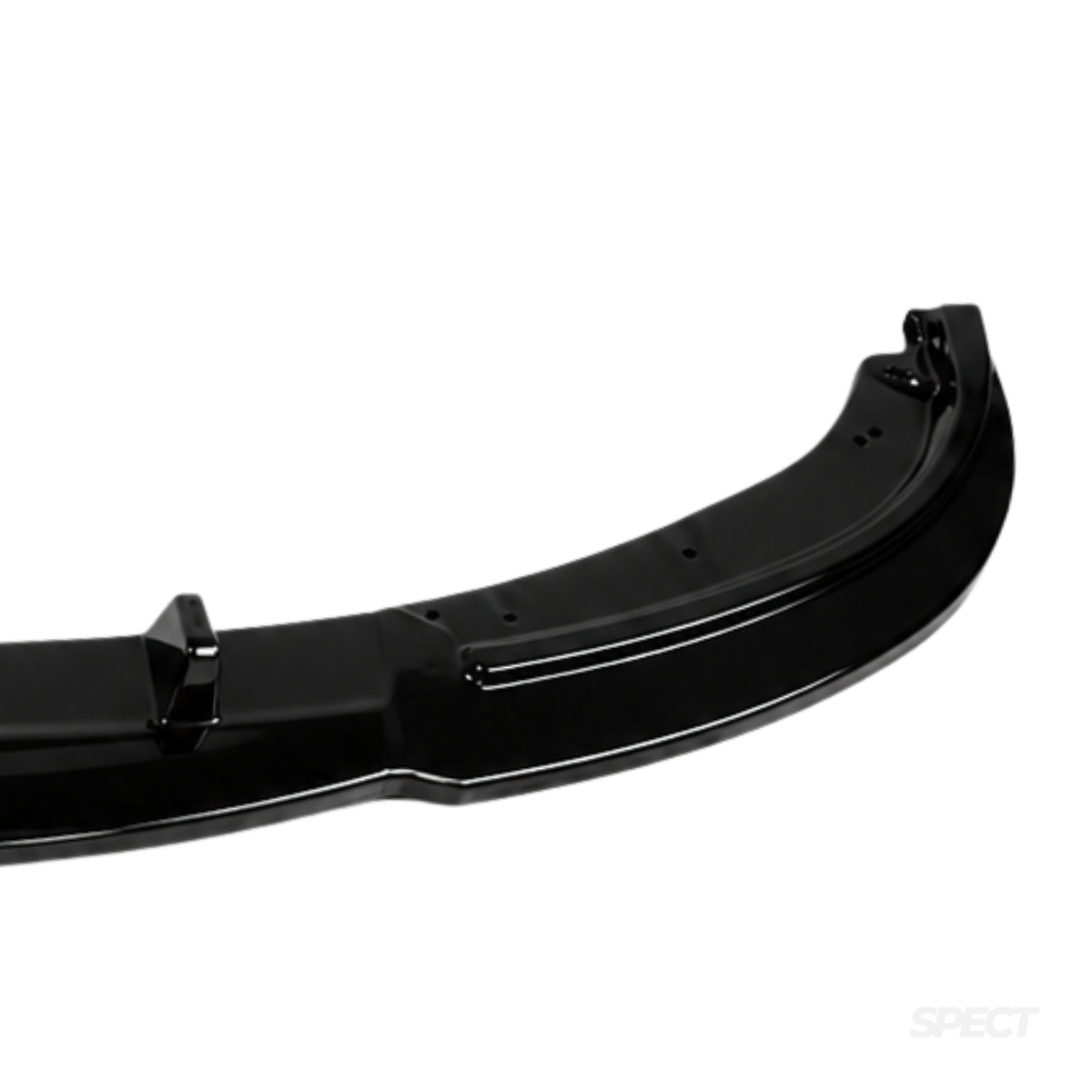 BMW E92/E93 2006-2013 - Etuspoileri kiiltävän musta Base